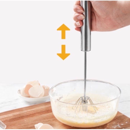 [ Cinicini ] Better beater Hand Mixer Mini Pengocok Telur Manual 1PCS