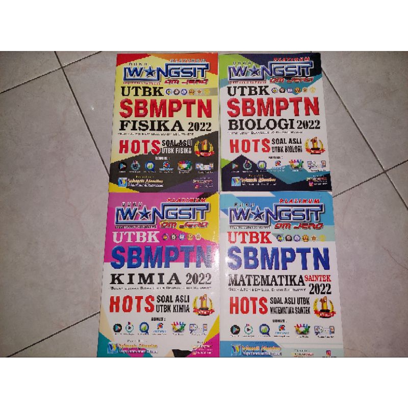 

PRELOVED ORIGINAL BUKU WANGSIT TKA UTBK SAINTEK 2022