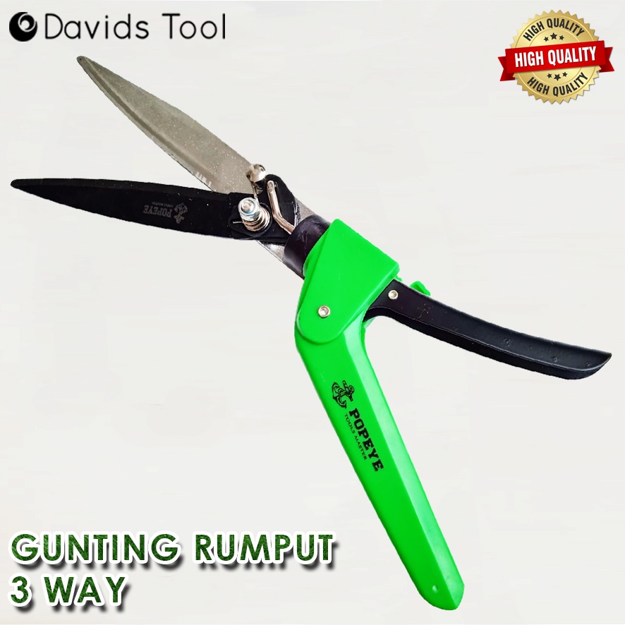 Gunting Rumput Taman Bunga 3 Posisi