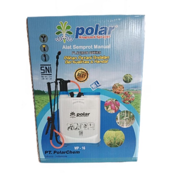 Alat Semprot - Tangki Polar Manual 16 Liter /Sprayer Polar Manual 16Liter