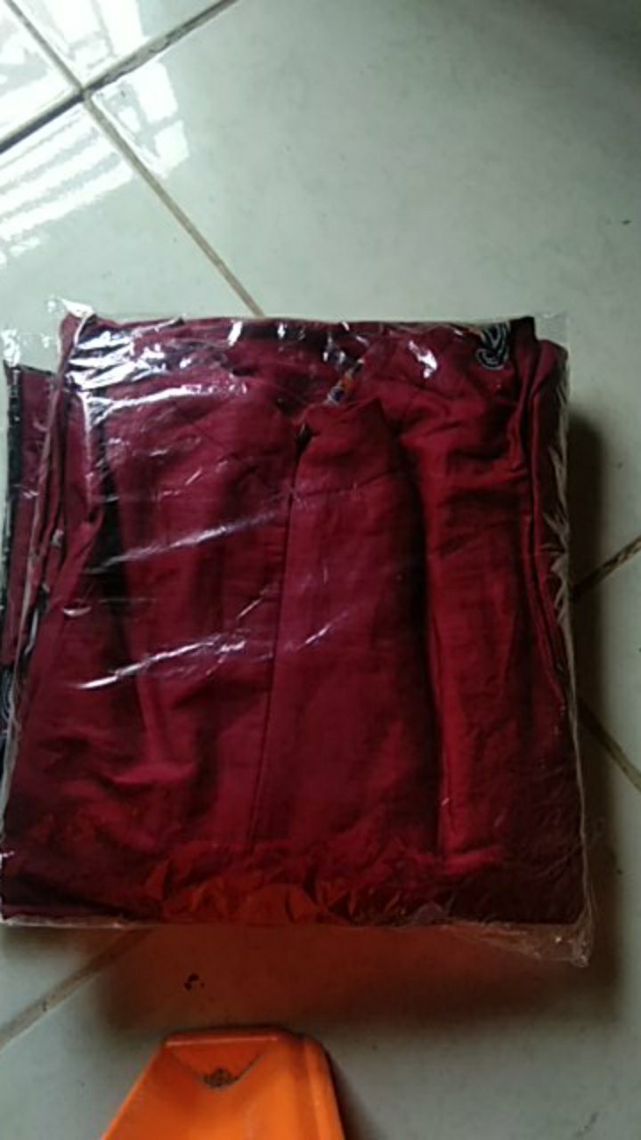 Maura Couple - Sania Ruffle Batik Couple Ori Ndoro Jowi Dnt Garansi