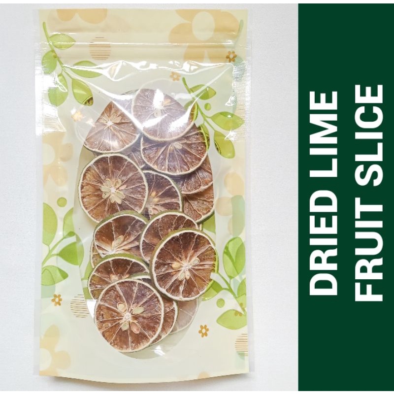 Dried Lime Slice : Dried Lime Fruit / Jeruk Nipis Kering - 50 Gram