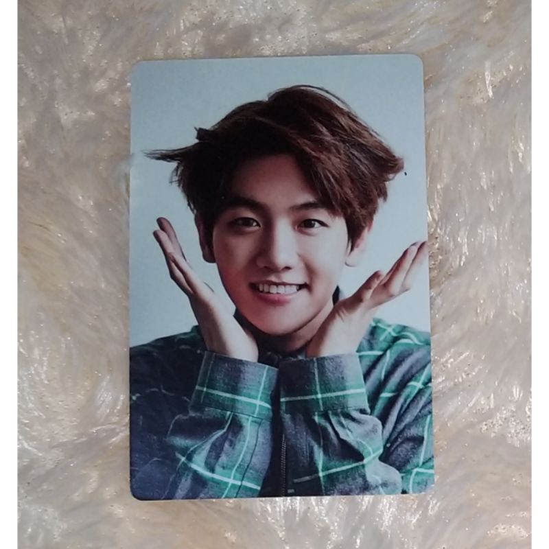 EXO BAEKHYUN PHOTOCARD PC SEASON GREETING 2015