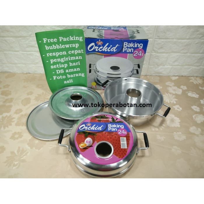 Baking Pan Orchid 24cm