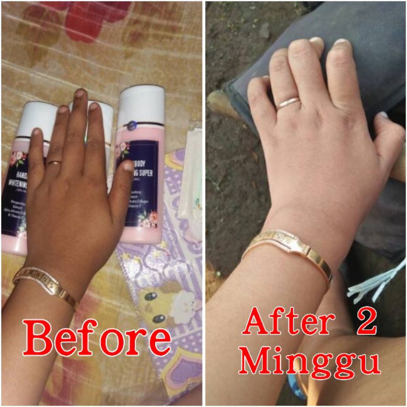 (FREE TONER BADAN) DOSIS 40%HANDBODY WHITENING SUPER 40%/Hb dosting/lotion pemutih/ lotion Racikan