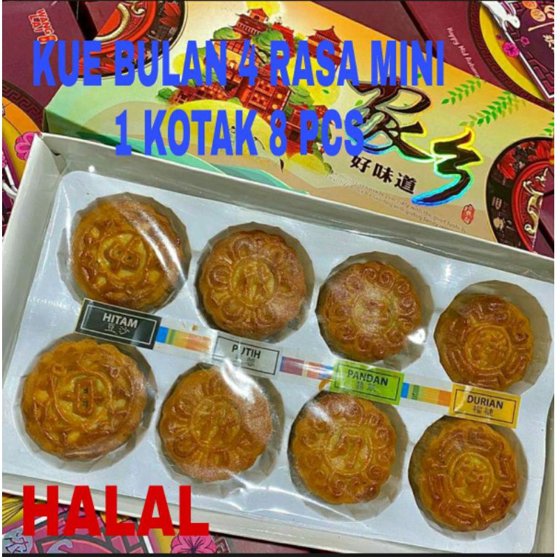 Kue Bulan WANGLAI MEDAN Harga Grosir | Empat Rasa Mini | TIONG CIU PIA | Mooncake HALAL