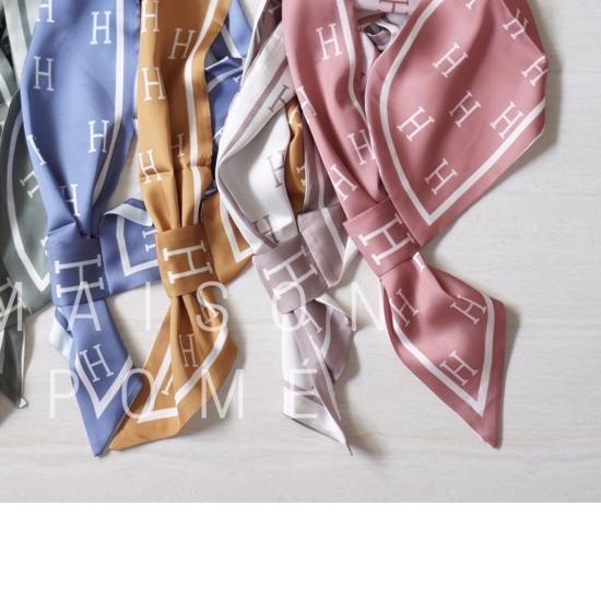 Scarf Leher Scarf Twilly Import High Quality Twilly Halus