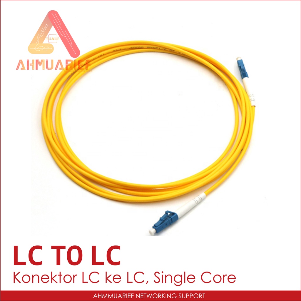 Patchcord LC - LC Kabel Fiber Optik Patch Cord LC to LC Single Mode