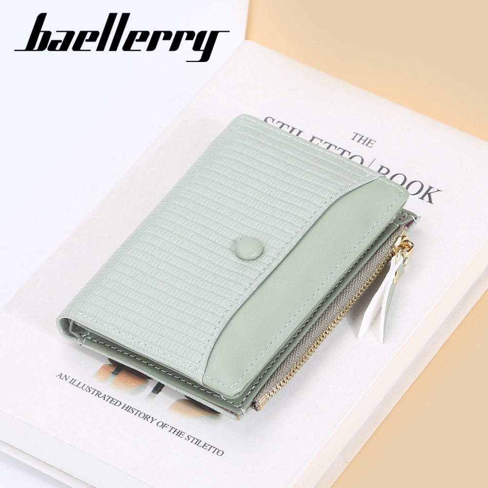 BAELLERRY N2370 Dompet Wanita Kecil Bahan Kulit PU Leather Premium WATCHKITE WKOS