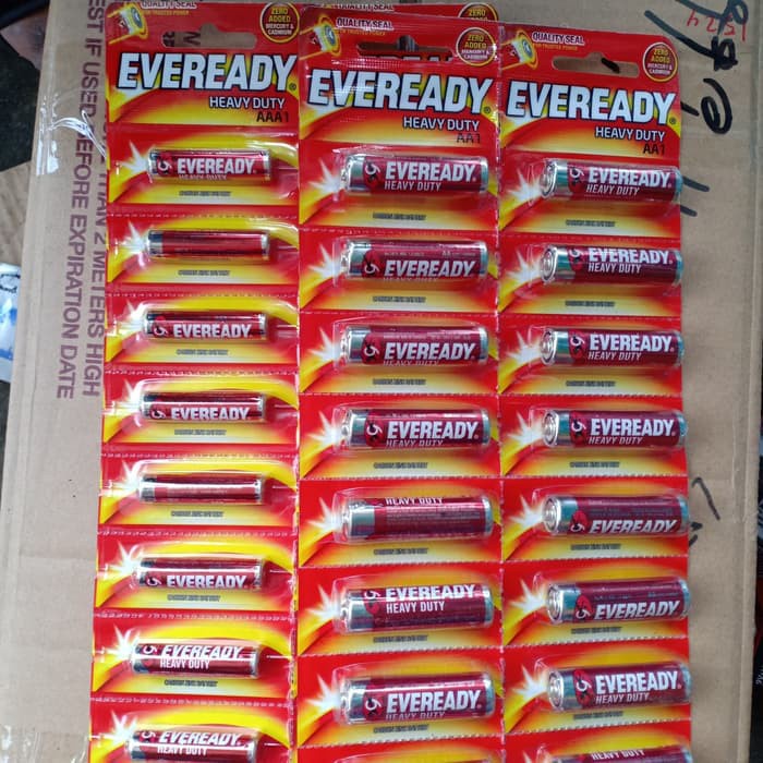 Baterai/Battery/Batere  Eveready AA/AAA (1 pcs) - BB - BB