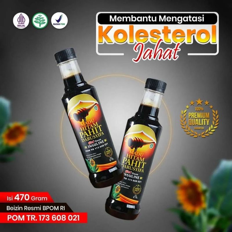 

MADU HITAM PAHIT INSULIN DARUSYIFA 470 ML / Madu Hitam Pahit Insulin