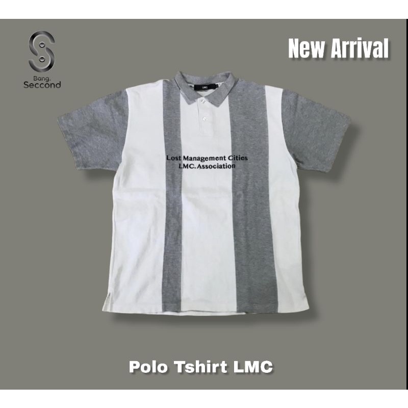LMC KAOS KERAH POLO TSHIRT / SECOND BEKAS PRELOVED ORIGINAL  / HOODIE CREWNECK