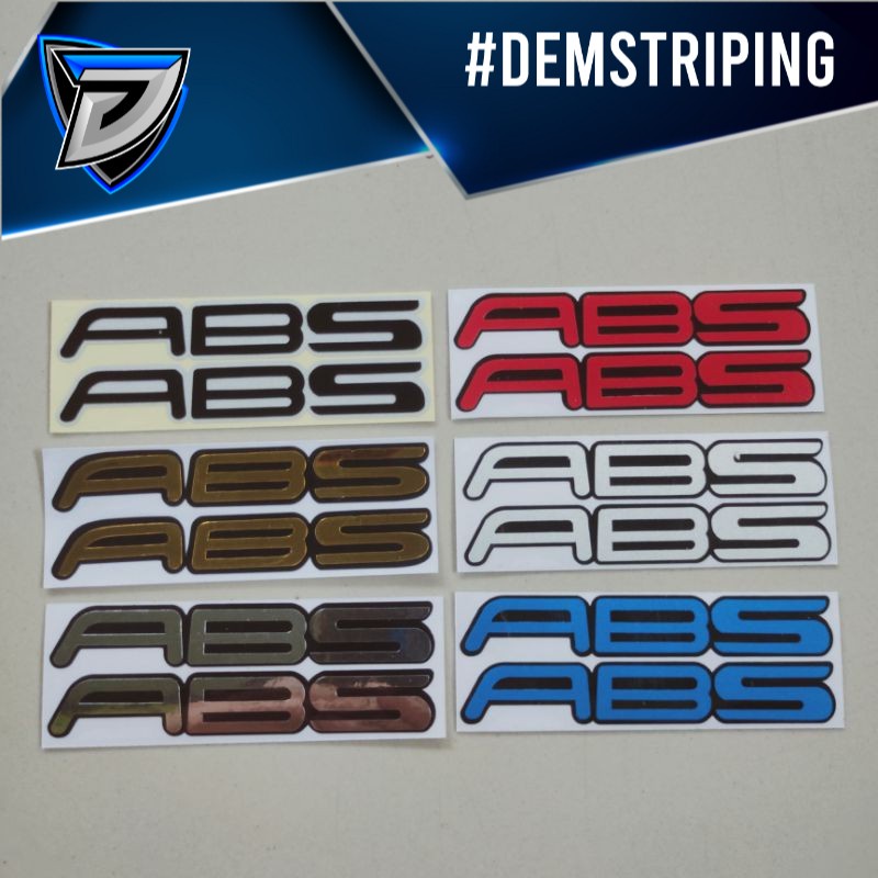 STICKER STIKER CUTTING ABS NINJA FI NMAX XMAX PCX AEROX CBR250  harga 1set