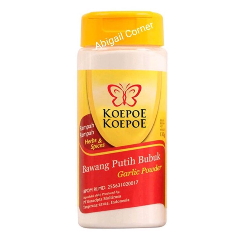 

Abigailcorner - Koepoe Koepoe | Bawang Putih Bubuk (130 gr) Besar