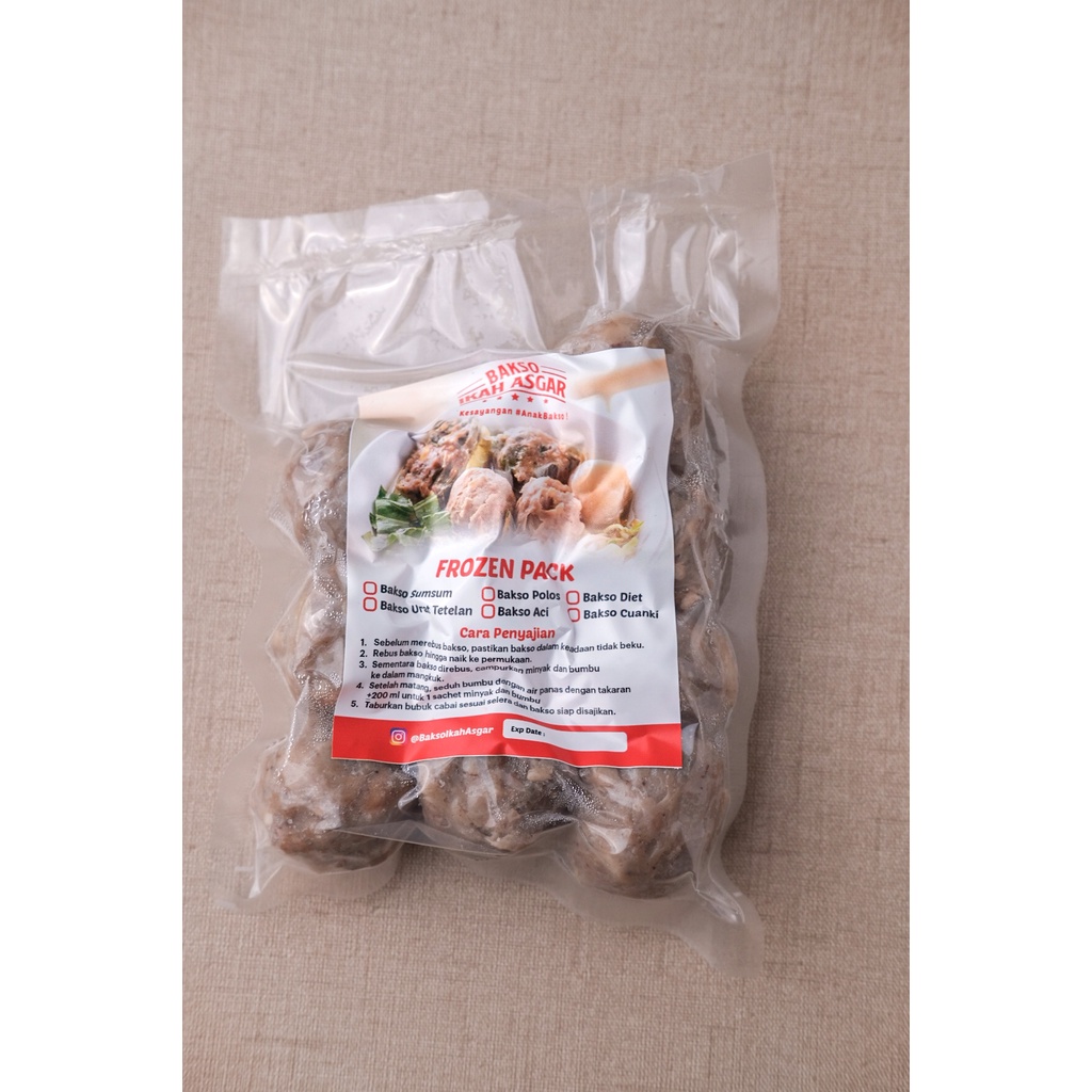 

Bakso Ikah Asgar Bakso Urat Frozen