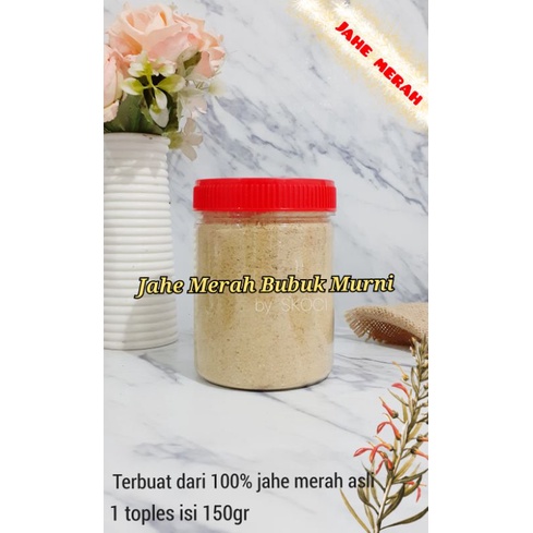 

JAHE MERAH BUBUK MURNI 150gr