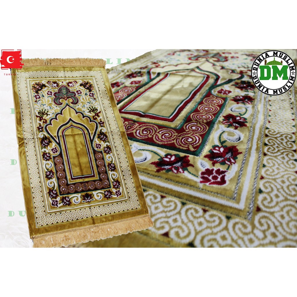 Sajadah Super Spigel Perak Ukuran 70x110 [COD] peralatan Sholat