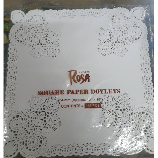 

ROSA PAPER DOYLEYS (isi 250 lembar) renda kertas merek rosa paper doyleys