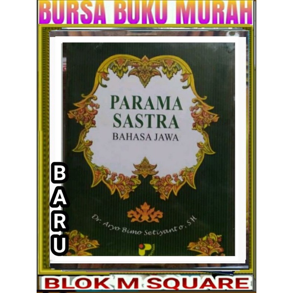 Buku PARAMA SASTRA BAHASA JAWA