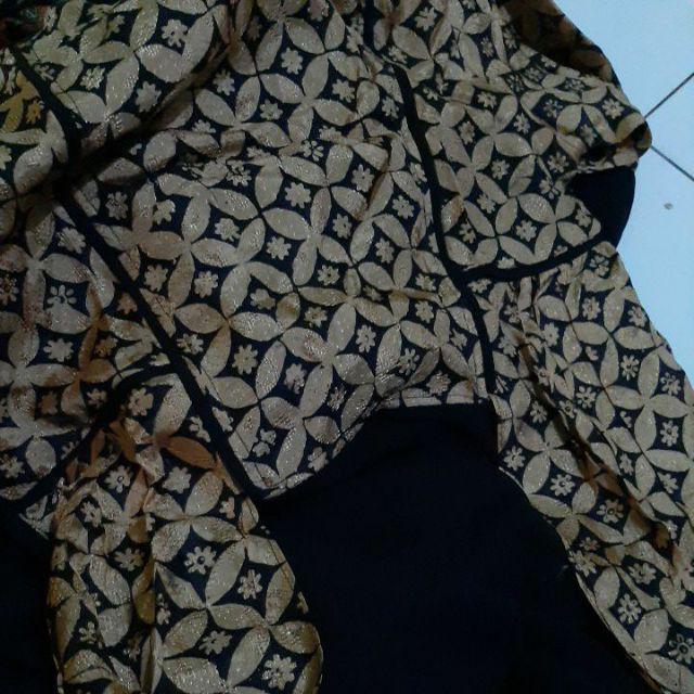 Gamis Batik Kombinasi