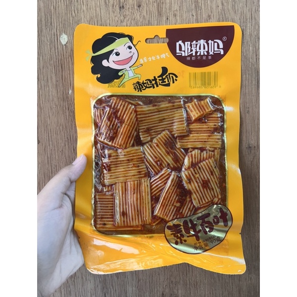 

Cemilan instan vegetarian su niu bai ye 素牛百叶