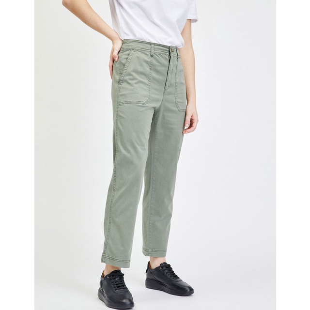 Gap Ankle Chino Pants Girlfriend High Rise Waisted | Celana Panjang Wanita