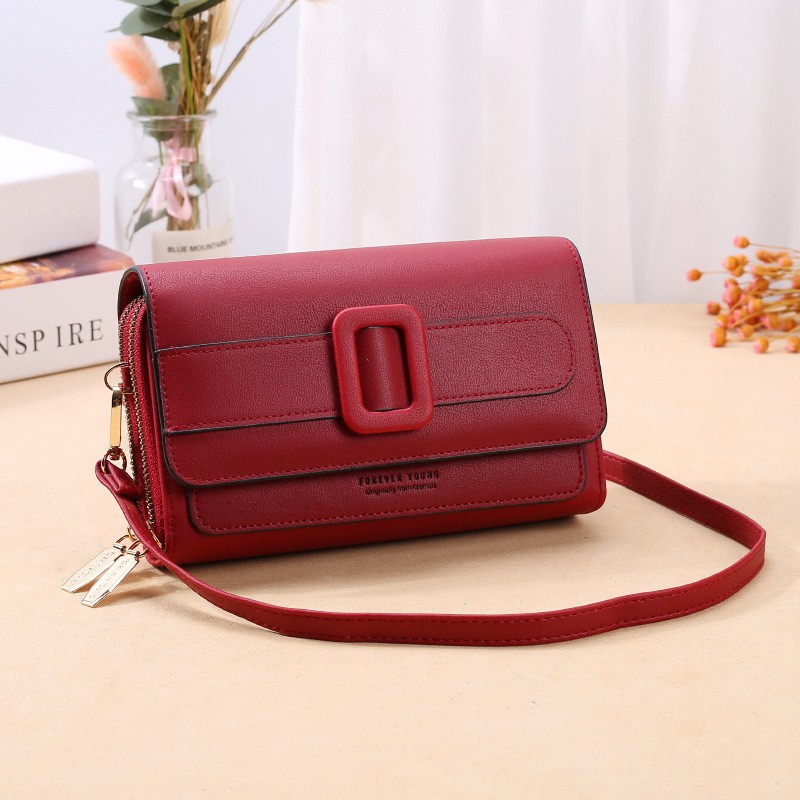 KhatinStore Tas Selempang Wanita Terbaru Import / Dompet Remaja / Hp/ FOREVER YOUNG ORI 4 IN 1 - 355