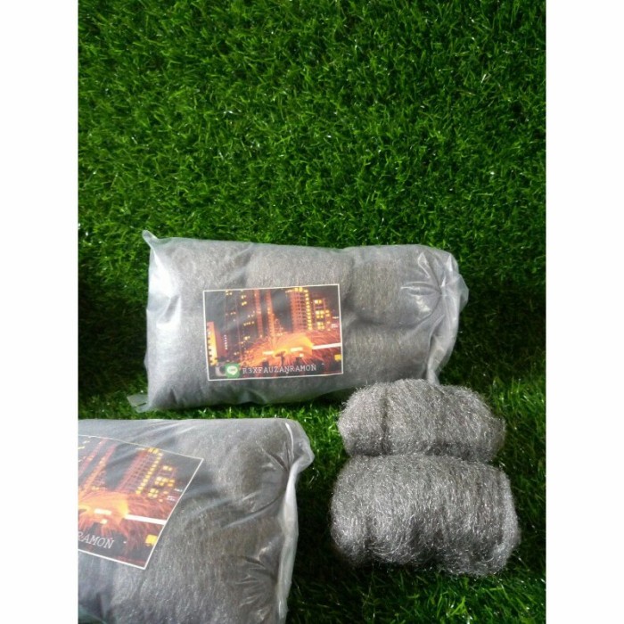 Promo Steelwool Steel wool Fotografi Knalpot Amplas Besi Kaca Mobil Marmer Diskon