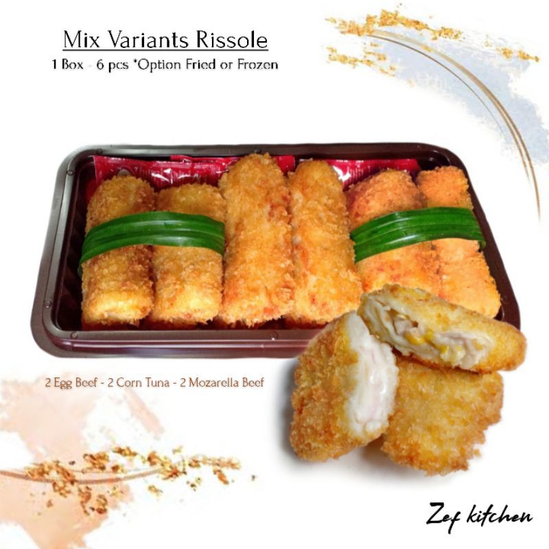 

Risoles Mix Variants / Risoles Mayonaise/ Risoles Frozen 1 PACK