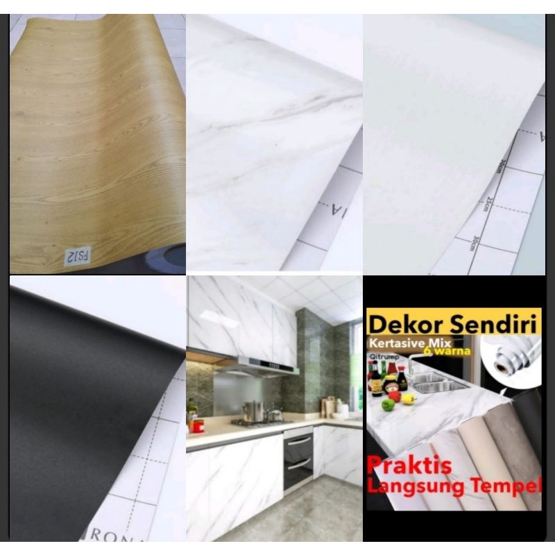 

VPC SHEET STIKER 25cm x 120cm/STIKER KITCHEN SET