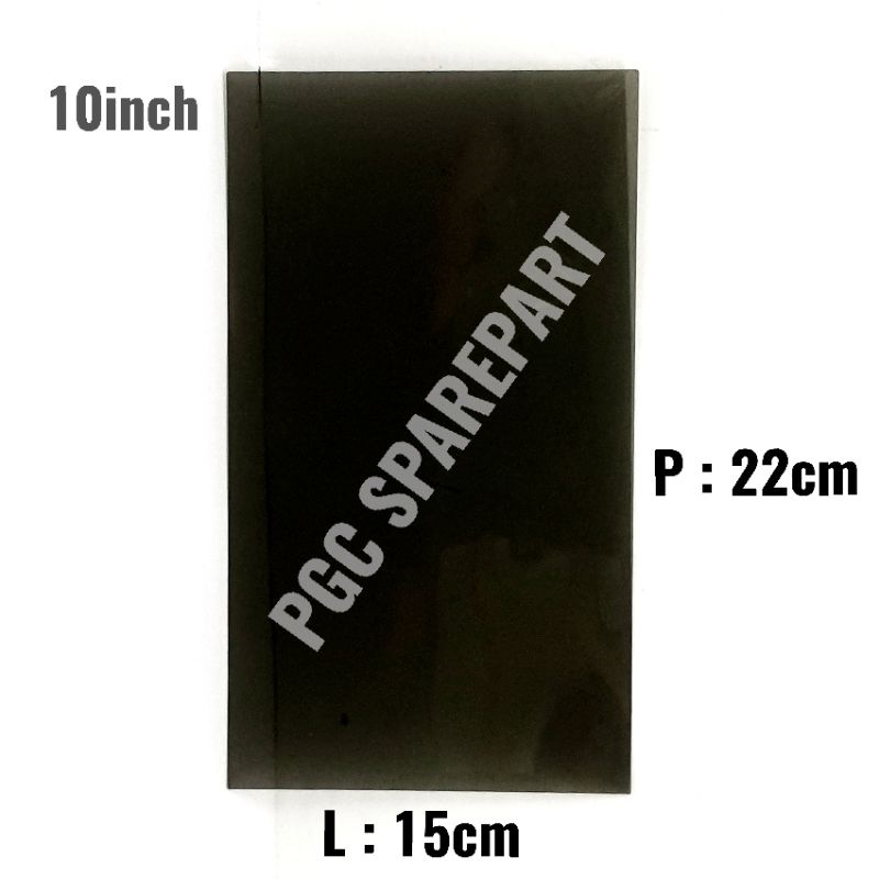 Universal Plastik Polarizer 10" / 12" / 16" inch untuk LCD DVD Laptop Notebook Portable Polaris Lcd