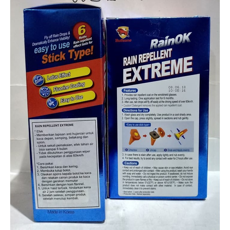 RainOK EXTREME RAIN REPELLENT TREATMENT - CAIRAN EFEK DAUN TALAS LOTUS