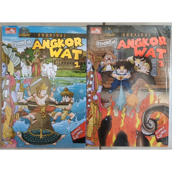 Science Comic Survival Angkor Wat vol 1-2