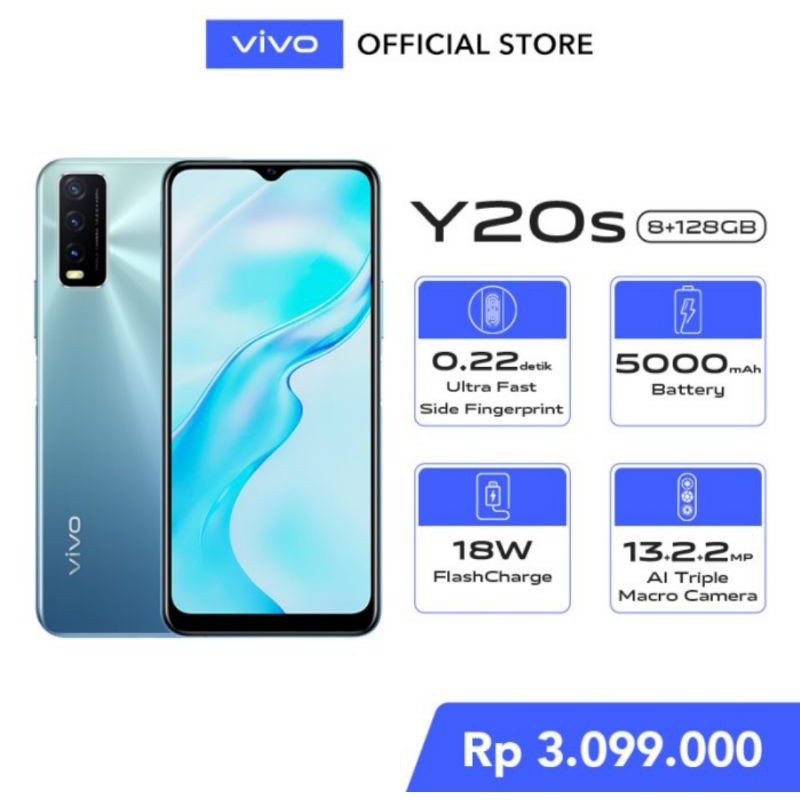 Vivo Y20s 8/128 [RAM 8GB ROM 128GB]