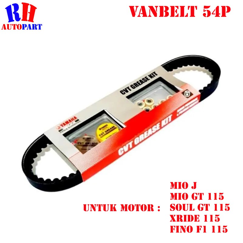 Vanbelt assy mio J vanbelt Mio Soul GT 113 Mio GT 113  Xride 115 Fino Fi Vanbelt Mio J vanbelt 54P