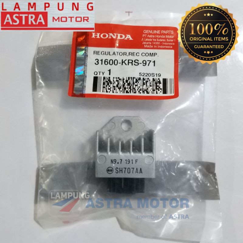 REGULATOR KIPROK - GRAND SUPRA MEGAPRO LAMA 31600KRS971 31600-KRS-971