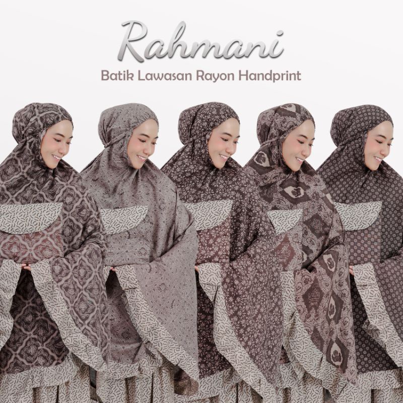 Mukena Batik Jumbo Dewasa Rayon Premium / Adem Ringan / Motif Terbaru 2025 / Travel &amp; Kado