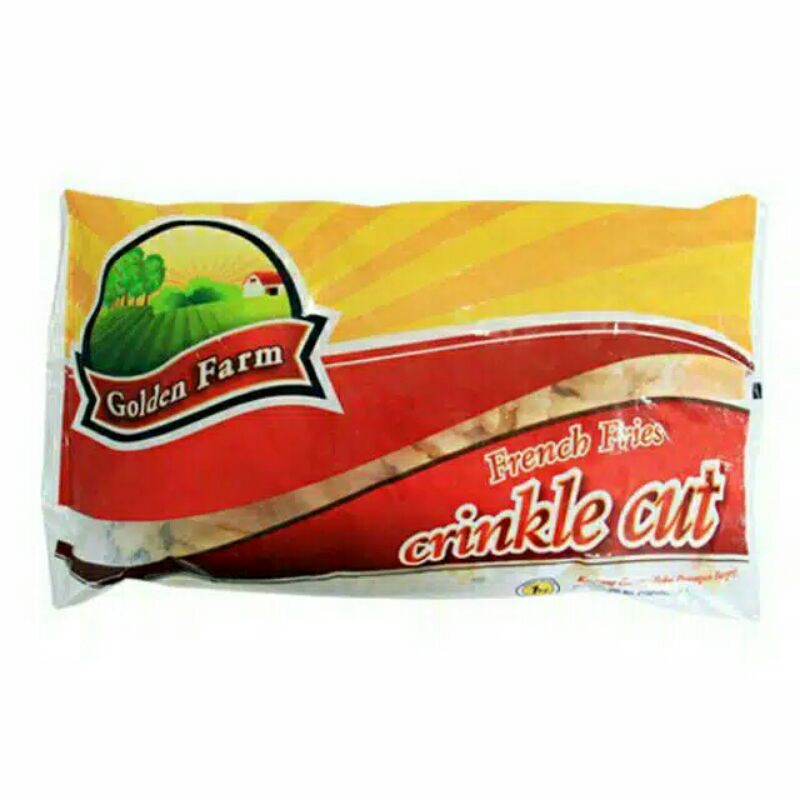 

Golden Farm Crincle Cut 1 Kg - French Fries Kentang Goreng