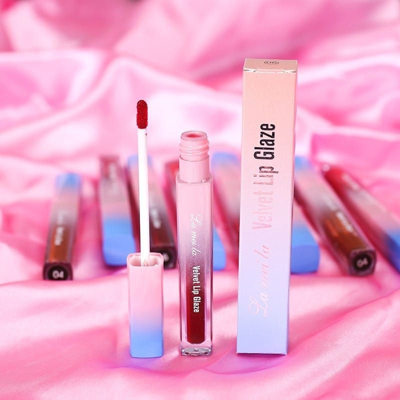 Medan Termurah/Lipstick Velvet Lip Graze Bluepink lameila