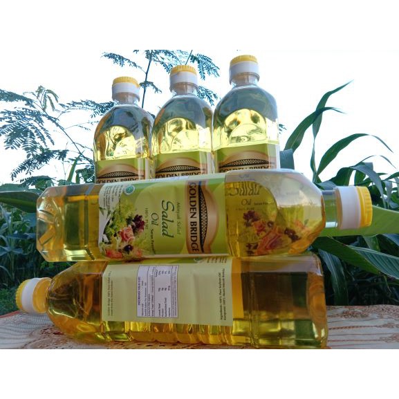 JUAL SALAD OIL GOLDEN BRIDGE 1 L TERMURAH HARGA PROMO DISKON SUPPLIER DISTRIBUTOR