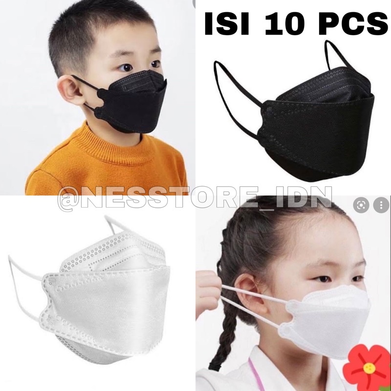 Masker KF94 Anak 4PLY Isi 10 PCS