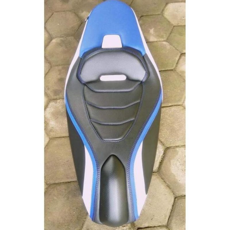 Jok Aerox Model Eropa-Jok Modifikasi Mbtech Touring-Jok Touring Motor Aerox kulit Mbtech-Jok AEROX M