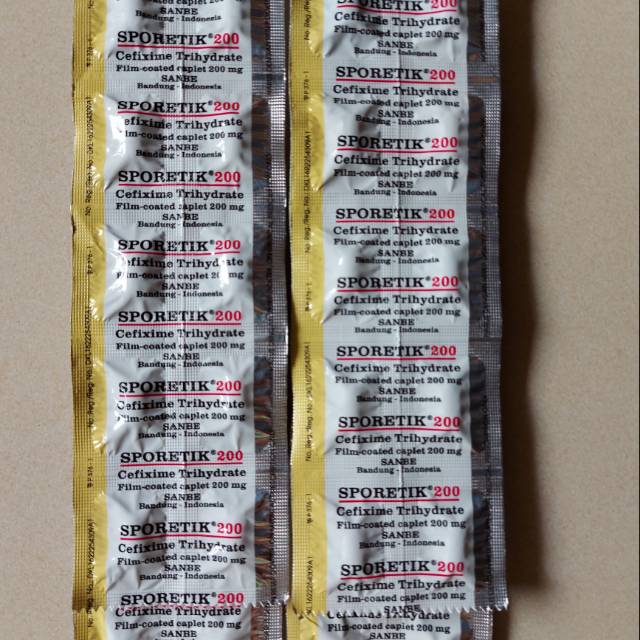 Sporetikk 200 Mg 1 Strip Shopee Indonesia