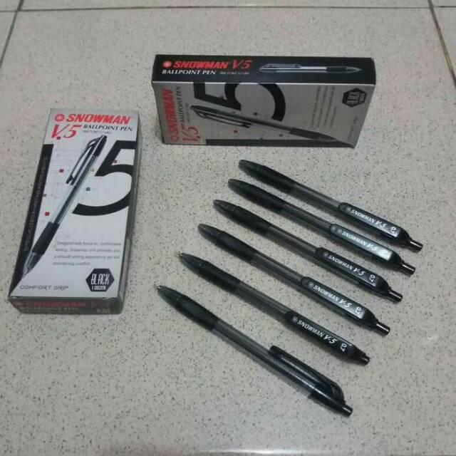 

Pulpen Snowman V5 0.7 / Pulpen V5 Snowman 0.7 Merk. Snowman