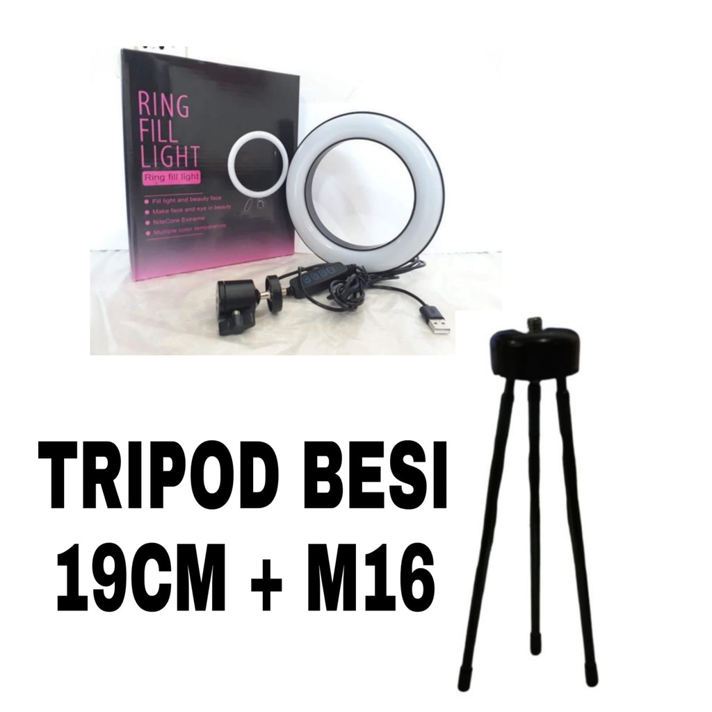 SET PAKET LAMPU RINGLIGHT / LAMPU TIKTOK RING LED LIGHT VLOGGING BEAUTY VLOG LIVE CONTENT TIKTOK YOUTUBE / LAMPU RING LIGHT / TRIPOD