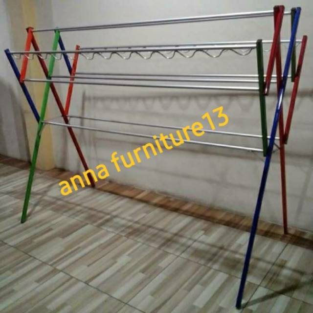 Bisa COD JEMURAN BAJU 9P 2 HANGER BERKUALITAS ANTI Bisa COD JEMURAN BAJU 9P 2 HANGER BERKUALITAS ANTI