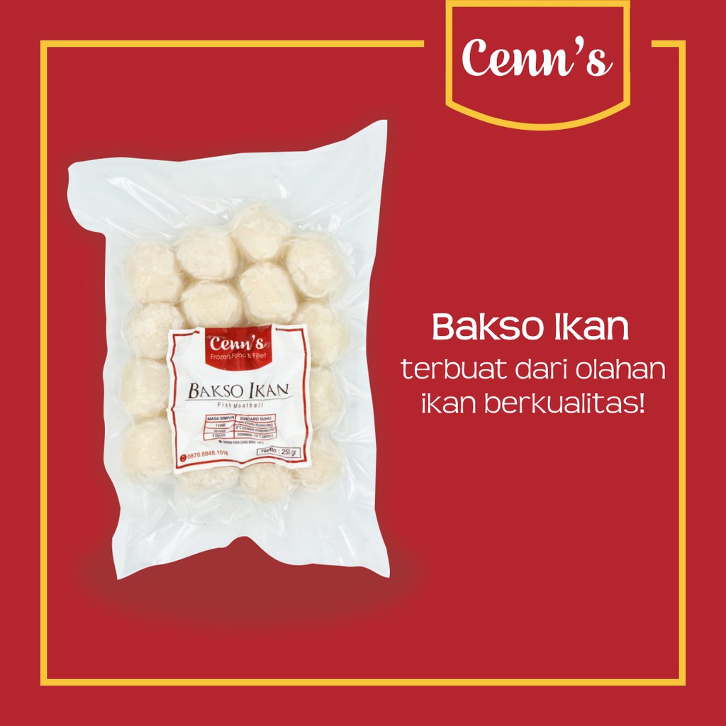 

Cenn's Official Bakso Ikan [ 250g ]