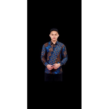 Batik Pria Lengan Panjang / Baju Batik Pria Lengan Panjang / Batik Pria Modern 2021