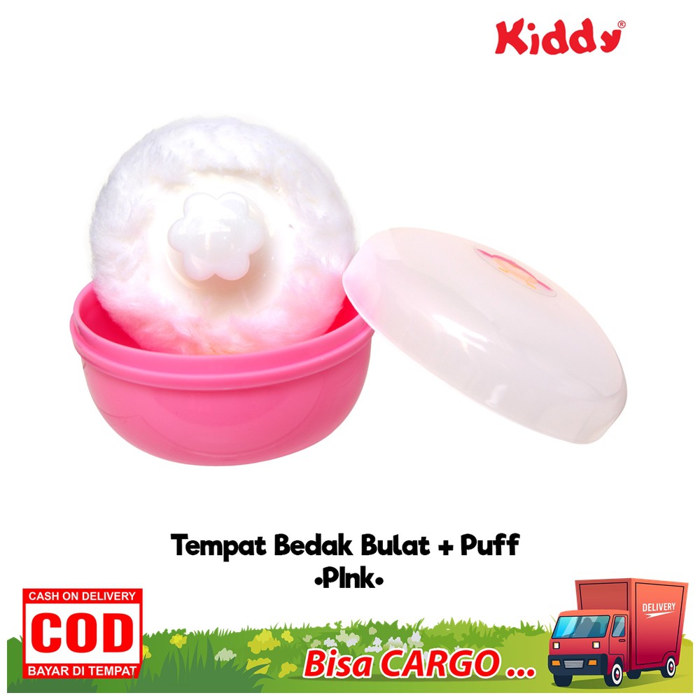 Kiddy Single Baby Powder Case Tempat Bedak Bayi