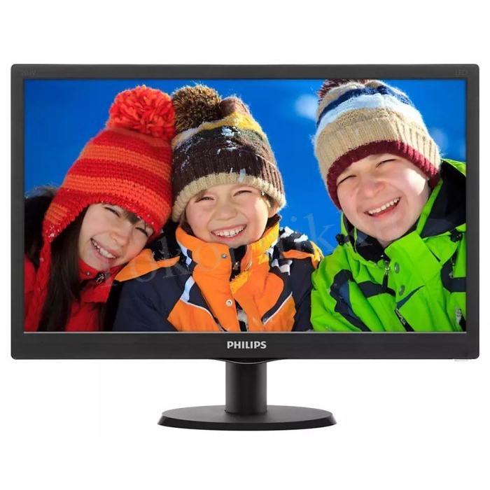 LED Monitor PHILIPS 203V5 19.5 Inch HD HDMI VGA - Phlips 203V5LHSB2 70